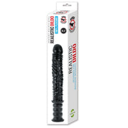 Dinoo - Damocles - XXL Dildo Met Handvat - 42,5 x 4,5 cm - Zwart-Erotiekvoordeel.nl
