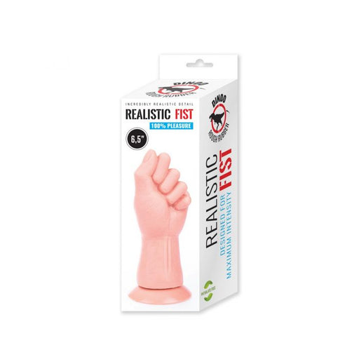 Dinoo - Fisting Dildo - Hand - 16 x 6 cm - Lichte Huidskleur-Laced-up.nl