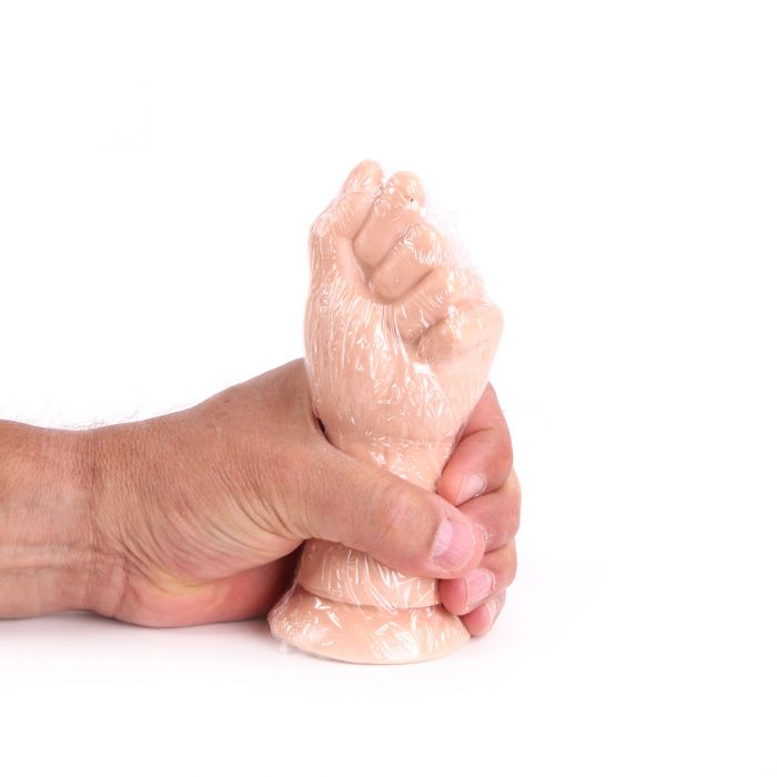 Dinoo - Fisting Dildo - Hand - 16 x 6 cm - Lichte Huidskleur-Laced-up.nl
