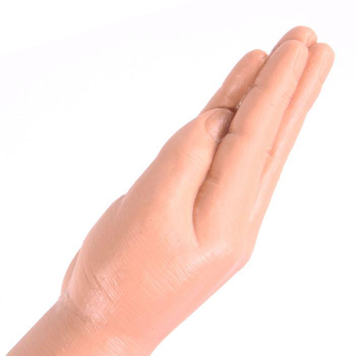 Dinoo - Fisting Dildo - Hand - 19 x 6 cm - Lichte Huidskleur-Laced-up.nl