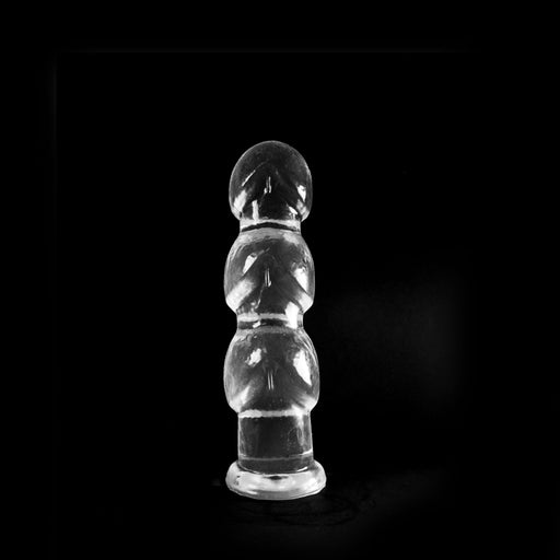 Dinoo - Gaston - Plug anal XXL - 27,5 x 8 cm - Transparent - Laced-up.nl
