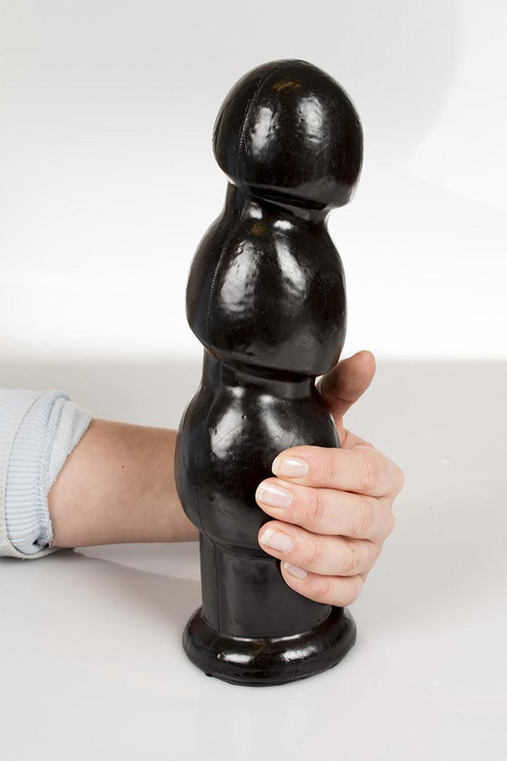 Dinoo - Gaston - XXL Buttplug - 27,5 x 8 cm - Zwart-Erotiekvoordeel.nl