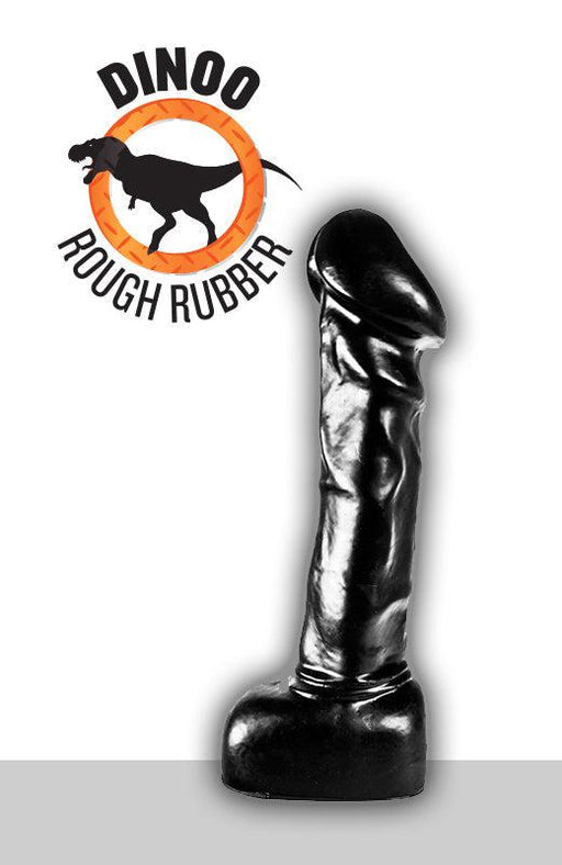 Dinoo - Haya - Dildo - 25,5 x 6,5 cm - Zwart-Erotiekvoordeel.nl