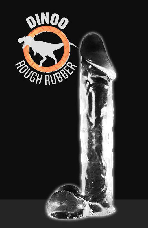 Dinoo - Krito - Dildo - 33 x 7,8 cm - Transparant-Erotiekvoordeel.nl