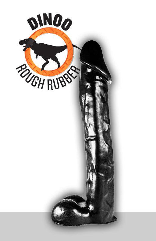 Dinoo - Krito - Dildo - 33 x 7,8 cm - Zwart-Erotiekvoordeel.nl