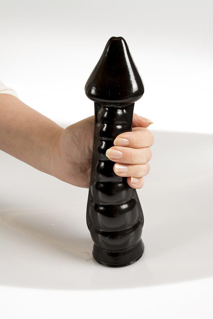 Dinoo - Prenocep - Dildo - 25 cm - Zwart-Erotiekvoordeel.nl