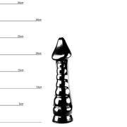 Dinoo - Prenocep - Dildo - 25 cm - Zwart-Erotiekvoordeel.nl