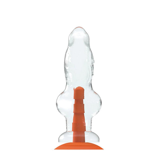 Dinoo Primal Desires - Allo - Grand gode à ventouse - Transparent - Laced-up.nl