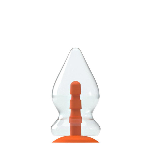 Dinoo Primal Desires - Pachy - Grote Dildo Met Zuignap - Transparant-Erotiekvoordeel.nl