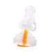 Dinoo - Primal Desires Extra Grote Dildo Met Zuignap Parasaur - Transparant-Laced-up.nl