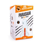 Dinoo Primal Desires - Parasaur - Grote Dildo Met Zuignap - Transparant-Erotiekvoordeel.nl