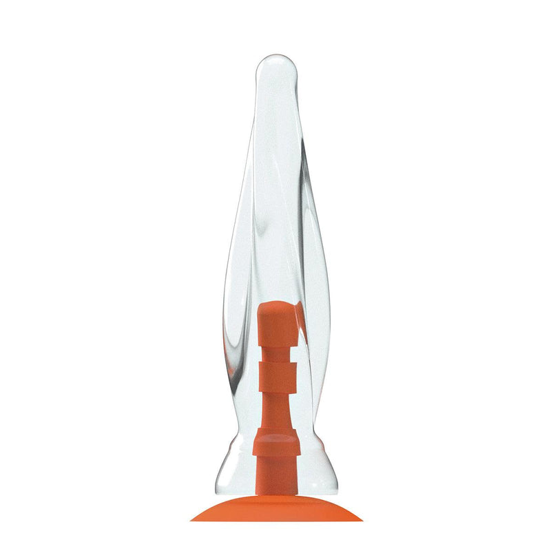 Dinoo Primal Desires - Stego - Grote Dildo Met Zuignap - Transparant-Erotiekvoordeel.nl