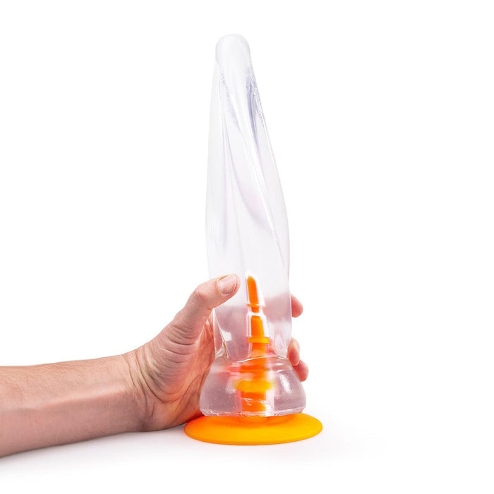 Dinoo - Primal Desires Extra Grote Dildo Met Zuignap Stego - Transparant-Laced-up.nl