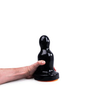 Dinoo Primal Desires - Velo - Grote Dildo Met Zuignap - Zwart-Erotiekvoordeel.nl