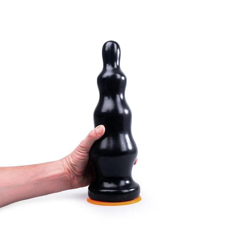 Dinoo Primal Desires - Spino - Grote Dildo Met Zuignap - Zwart-Erotiekvoordeel.nl