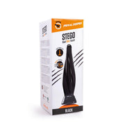 Dinoo Primal Desires - Stego - Grote Dildo Met Zuignap - Zwart-Erotiekvoordeel.nl
