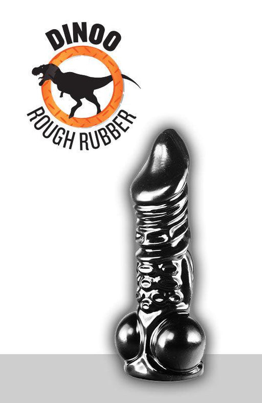 Dinoo - Rhabdodon - Dildo - 23 x 5,8 cm - Zwart-Erotiekvoordeel.nl