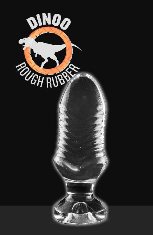 Dinoo - Tanius - Buttplug - 23 x 7 cm - Transparant-Erotiekvoordeel.nl
