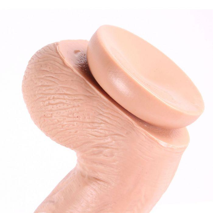 Dinoo - Kong - XXL Dildo - 26 x 4.5 cm - Lichte Huidskleur-Erotiekvoordeel.nl