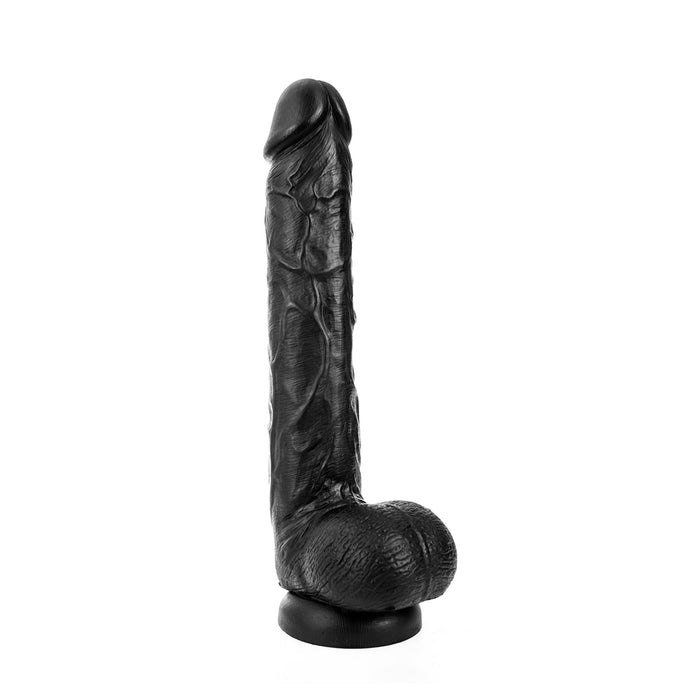 Dinoo - XL Dildo - Kong - 26 x 4.5 cm - Zwart-Laced-up.nl