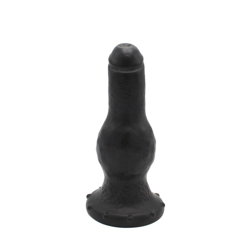 Dinoo - XXL Anaal Dildo - Bolvormige Verdikking - TPE - Zwart-Erotiekvoordeel.nl