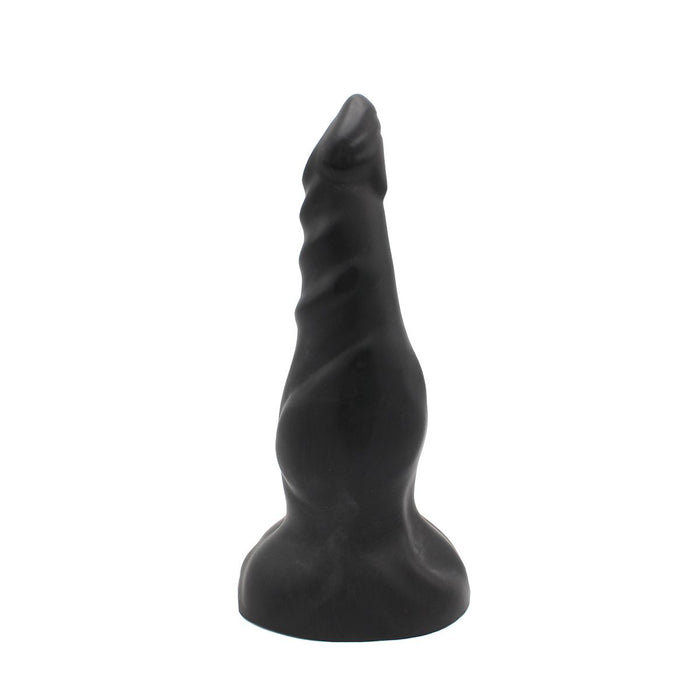 Dinoo - XXL Anaal Dildo - Horse Dong - 25.5 x 7.4 cm - TPE - Zwart-Laced-up.nl