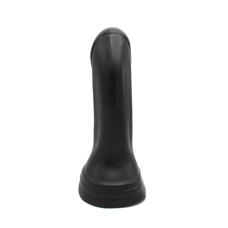 Dinoo - XXL Anaal Dildo - Met Kromming - TPE - Zwart-Erotiekvoordeel.nl