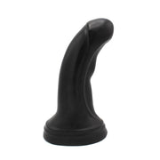 Dinoo - XXL Anaal Dildo - Met Kromming - TPE - Zwart-Erotiekvoordeel.nl