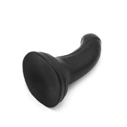 Dinoo - XXL Anaal Dildo - Met Kromming - TPE - Zwart-Erotiekvoordeel.nl