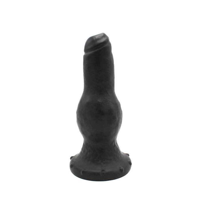 Dinoo - XXL Anaal Dildo Met bolvormige verdikking Van TPE - Zwart-Laced-up.nl