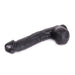 Dinoo - Curve - XXL Dildo - 31 x 5.5 cm - Zwart-Erotiekvoordeel.nl
