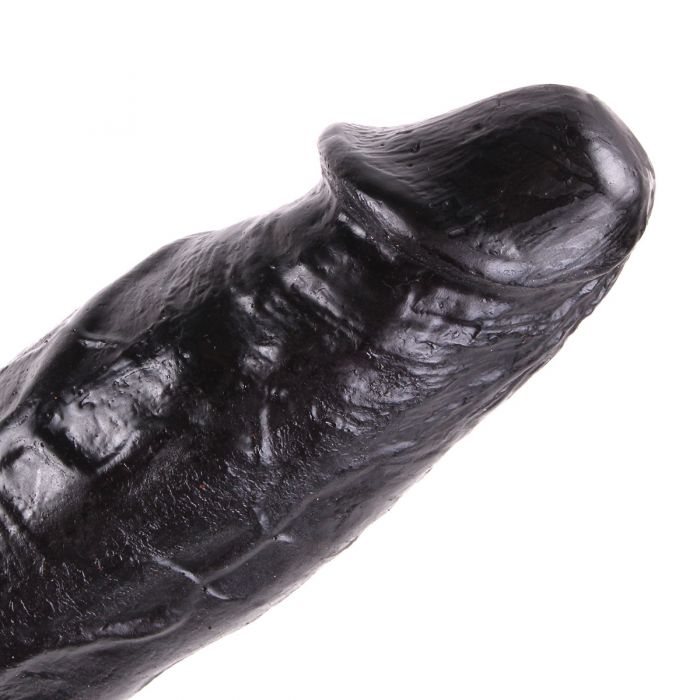 Dinoo - Monster - XXL Dildo - 28 x 5,5 cm - Zwart-Erotiekvoordeel.nl