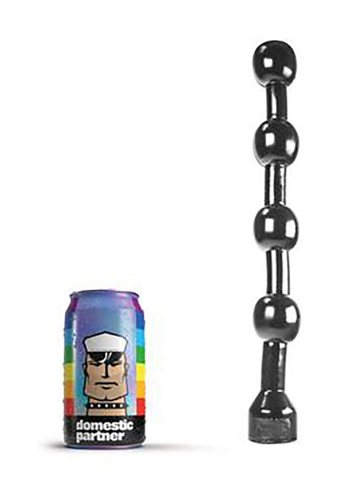 Domestic Partner - Butt Boys Balls - Anaal Kralen - 50 x 5 cm - Zwart-Laced-up.nl