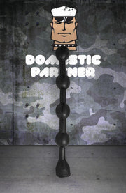 Domestic Partner - Butt Man Balls - Anaal Kralen - 50 x 6 cm - Zwart-Laced-up.nl