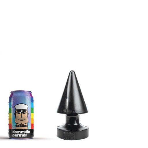 Domestic Partner - Crack Attack - Buttplug - 18 x 8 cm - Zwart-Laced-up.nl