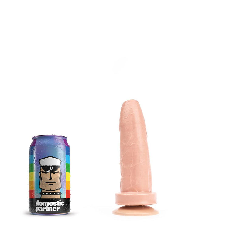 Domestic Partner - Dieter - Dildo - Small - Lichte Huidskleur-Erotiekvoordeel.nl