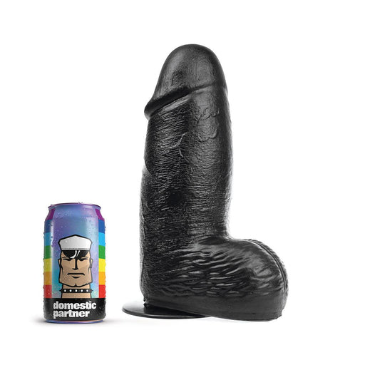 Domestic Partner - Hans - Dildo - XL - Zwart-Erotiekvoordeel.nl