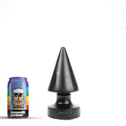 Domestic Partner - Giant Crack Attack - Buttplug - 22 x 10 cm - Zwart-Laced-up.nl