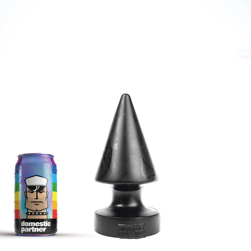 Domestic Partner - Giant Crack Attack - Buttplug - 22 x 10 cm - Zwart-Laced-up.nl
