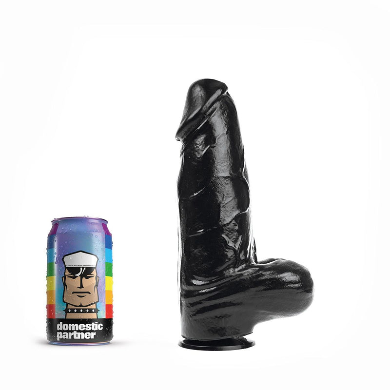 Domestic Partner - Panzer - Dildo - PVC- Zwart-Erotiekvoordeel.nl