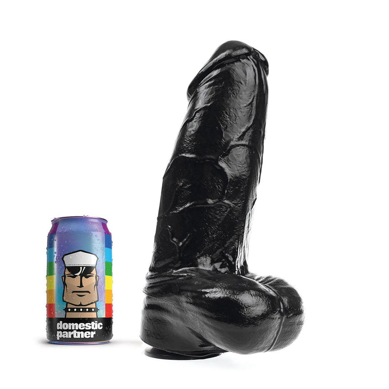 Domestic Partner - Panzer - Dildo - PVC- Zwart-Erotiekvoordeel.nl
