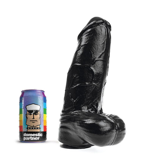 Domestic Partner - Panzer X-Large - Dildo - 29 x 8.5 cm - Zwart-Laced-up.nl