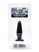 Domestic Partner - Starfighter - Medium - Buttplug - 15 x 4 cm - Zwart-Erotiekvoordeel.nl
