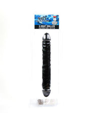 Domestic Partner - U-Boat Driller - Dubbele Dildo - 30 x 4 cm - Zwart-Laced-up.nl