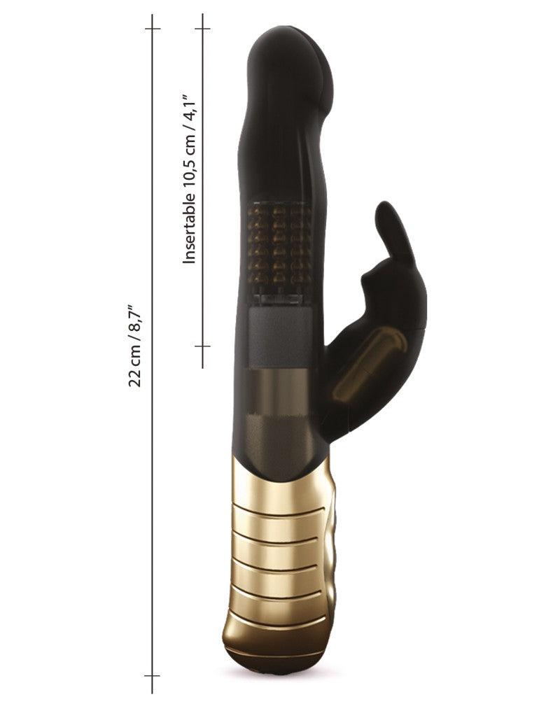 Dorcel - Baby 2.0 - Rabbit Vibrator - Zwart/Goud-Laced-up.nl