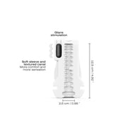 Dorcel - Blowjoy Vibe - Vibrerende Masturbator - Grijs-Erotiekvoordeel.nl