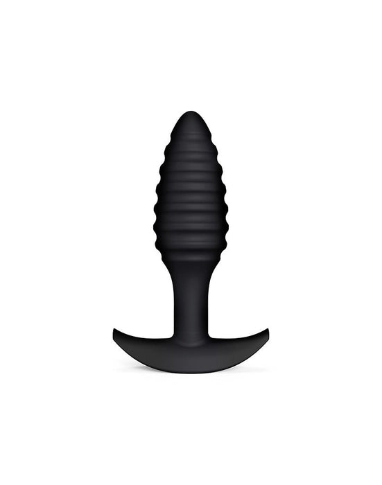 Dorcel - Buttplug - Spiraalvormige Buttplug - Anaal Speeltje - Siliconen - Zwart-Laced-up.nl