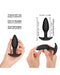Dorcel - Buttplug - Wavy Buttplug - Anaal Speeltje - Siliconen - Zwart-Laced-up.nl