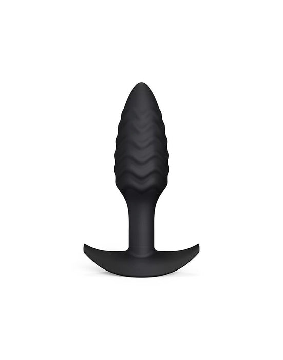 Dorcel - Buttplug - Wavy Buttplug - Anaal Speeltje - Siliconen - Zwart-Laced-up.nl
