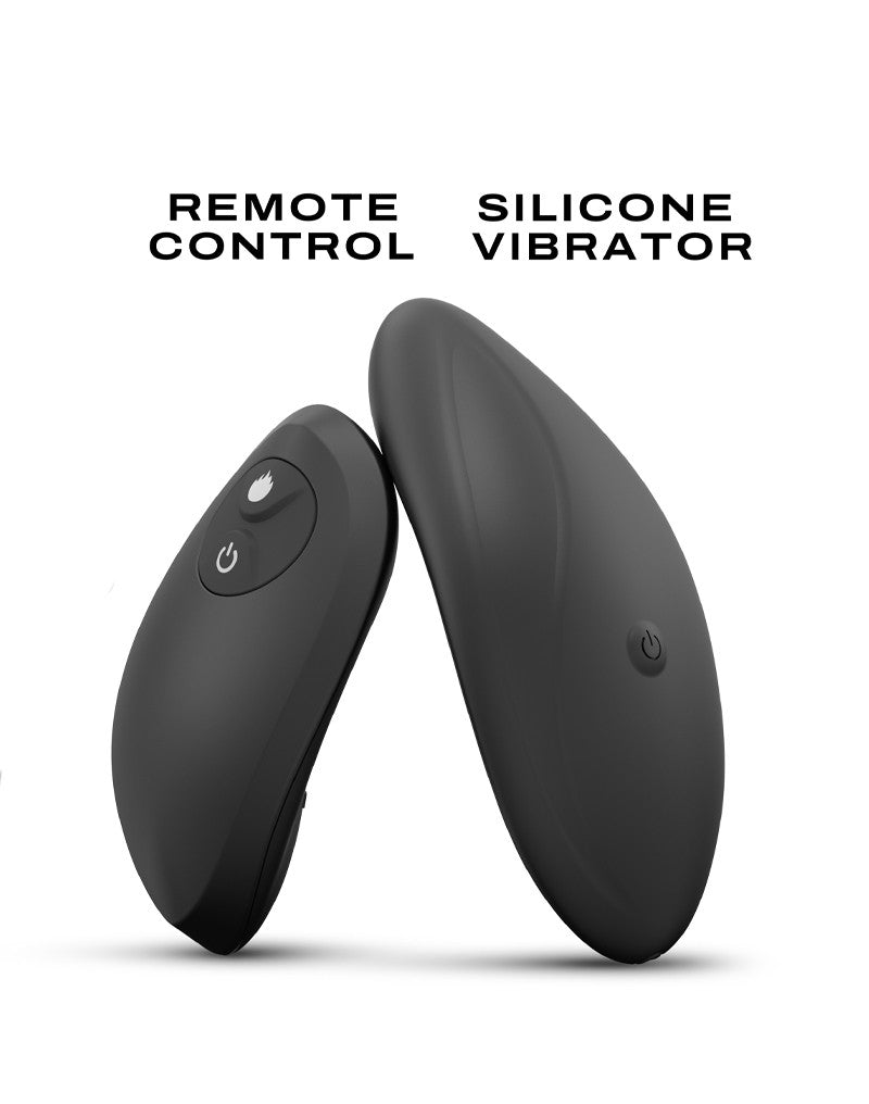 Dorcel - Discreet VIBE Vibrerend Slipje Met Panty Vibrator Met Afstandsbediening - Zwart-Laced-up.nl